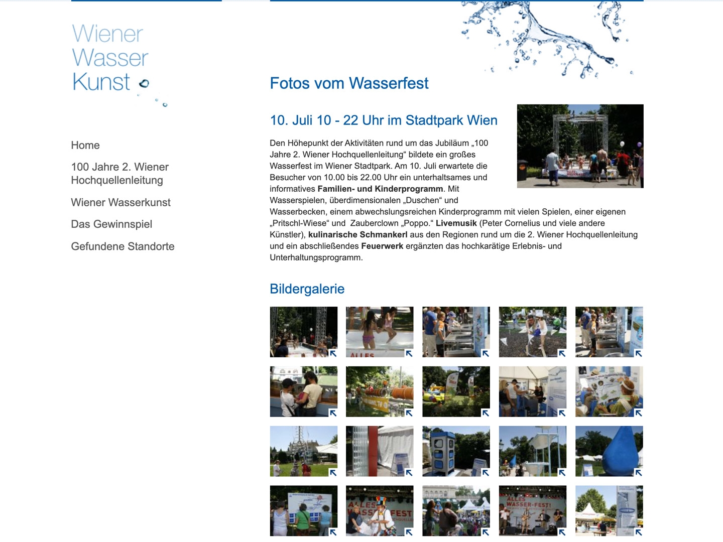 Wiener Wasserkunst | wienerwasserkunst.at | 2010 (Screen Only 07) © echonet communication & Auftraggeber / Fotografen