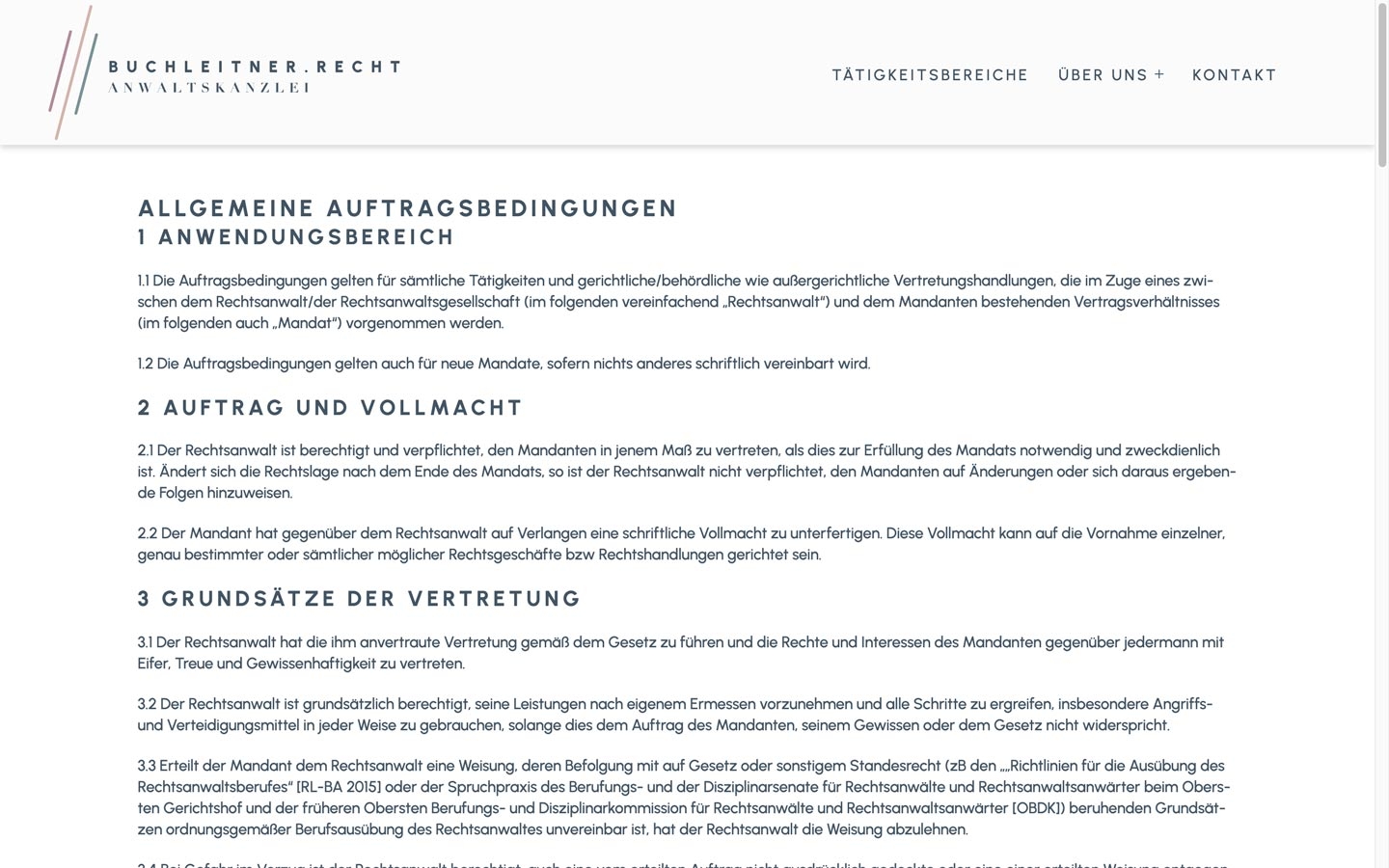 Rechtsanwaltskanzlei Buchleitner | ra-buchleitner.at | 2023 (Screen Only 03) © echonet communication / Auftraggeber