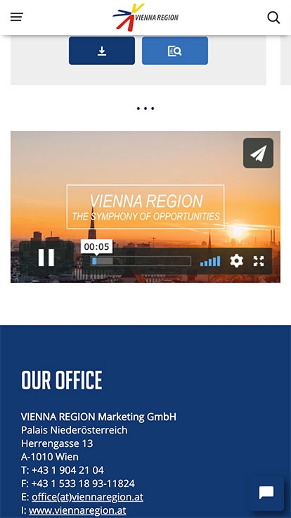 Vienna Region Marketing | viennaregion.at | 2017 (Phone Only 05) © echonet communication