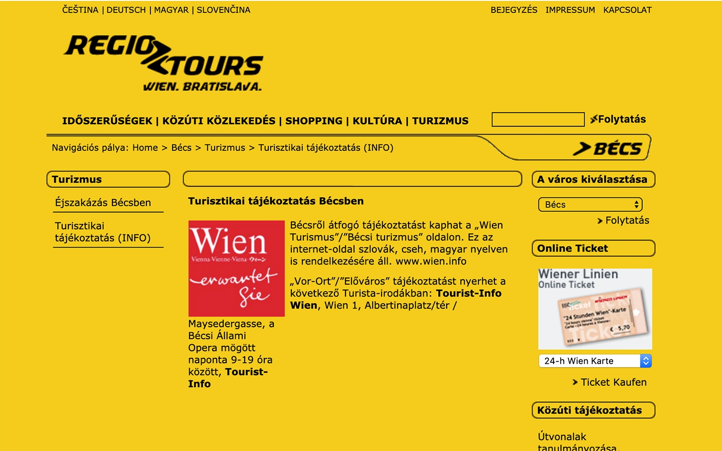 RegioTours | regiotours.net | 2005 (Screen Only 05) © echonet communication