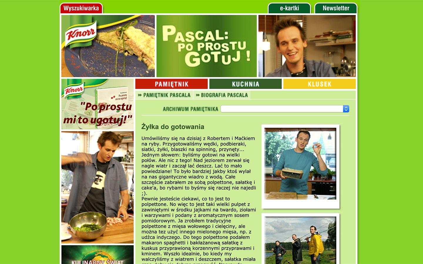 Pascal: Po Prostu Gotuj! | poprostugotuj.onet.pl | 2004 (Screen Only 05) © echonet communication