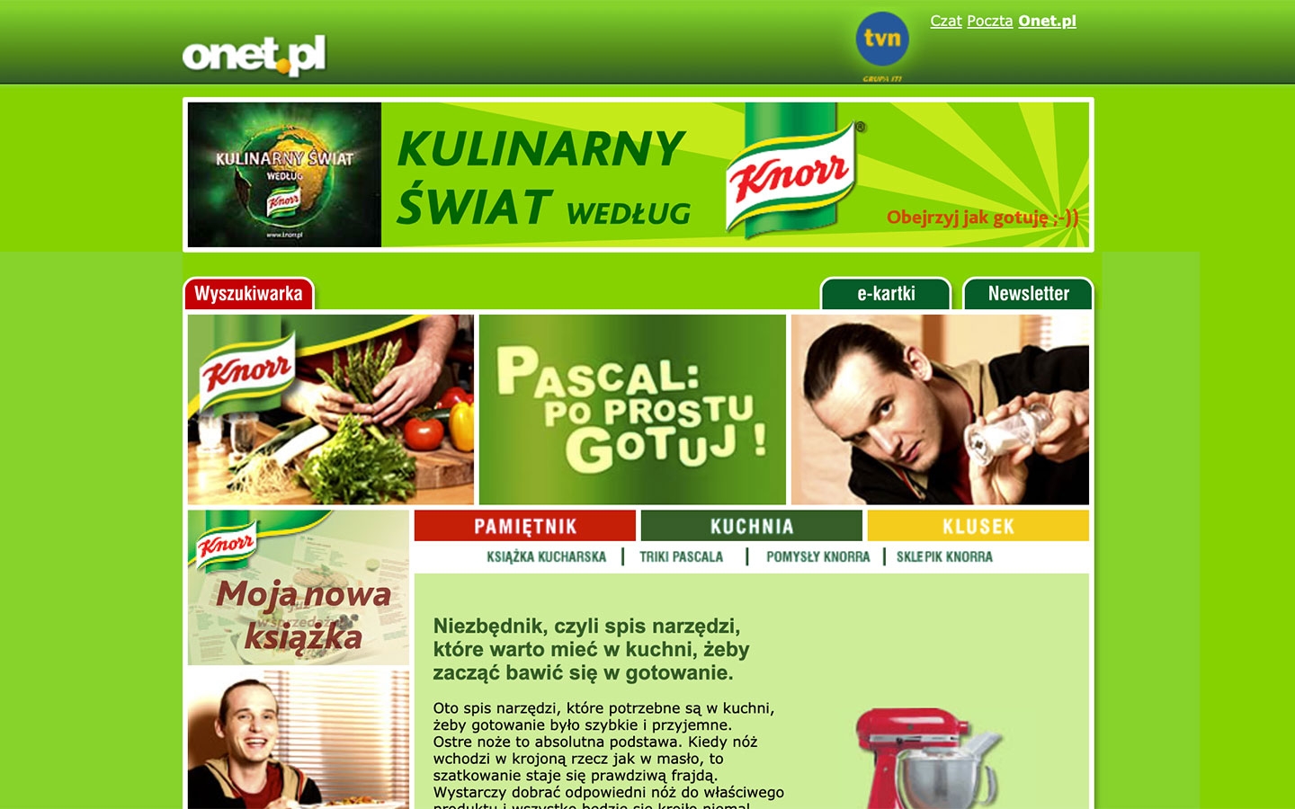 Pascal: Po Prostu Gotuj! | poprostugotuj.onet.pl | 2004 (Screen Only 11) © echonet communication