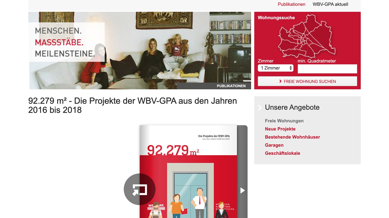 Wohnbauvereinigung der GPA | wbv-gpa.at | 2013 (Screen Only 05) © echonet communication